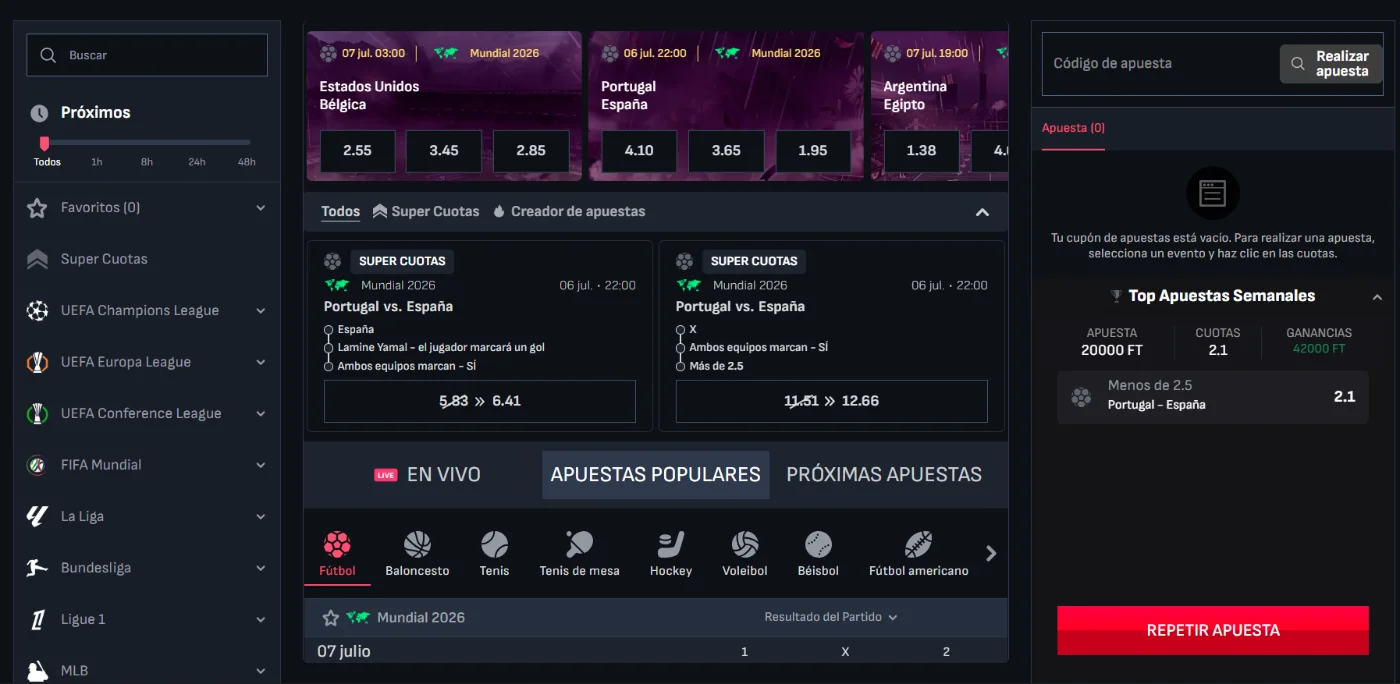 Apuestas Deportivas y eSports en Mafia Casino